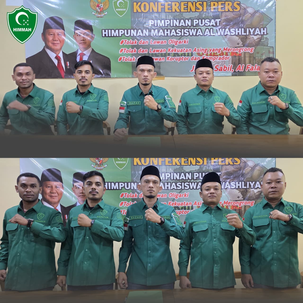 Tegaskan Dukungan Kepada Pemerintahan Prabowo-Gibran! PP HIMMAH: Siap Lawan Oligarki, Koruptor dan Asing