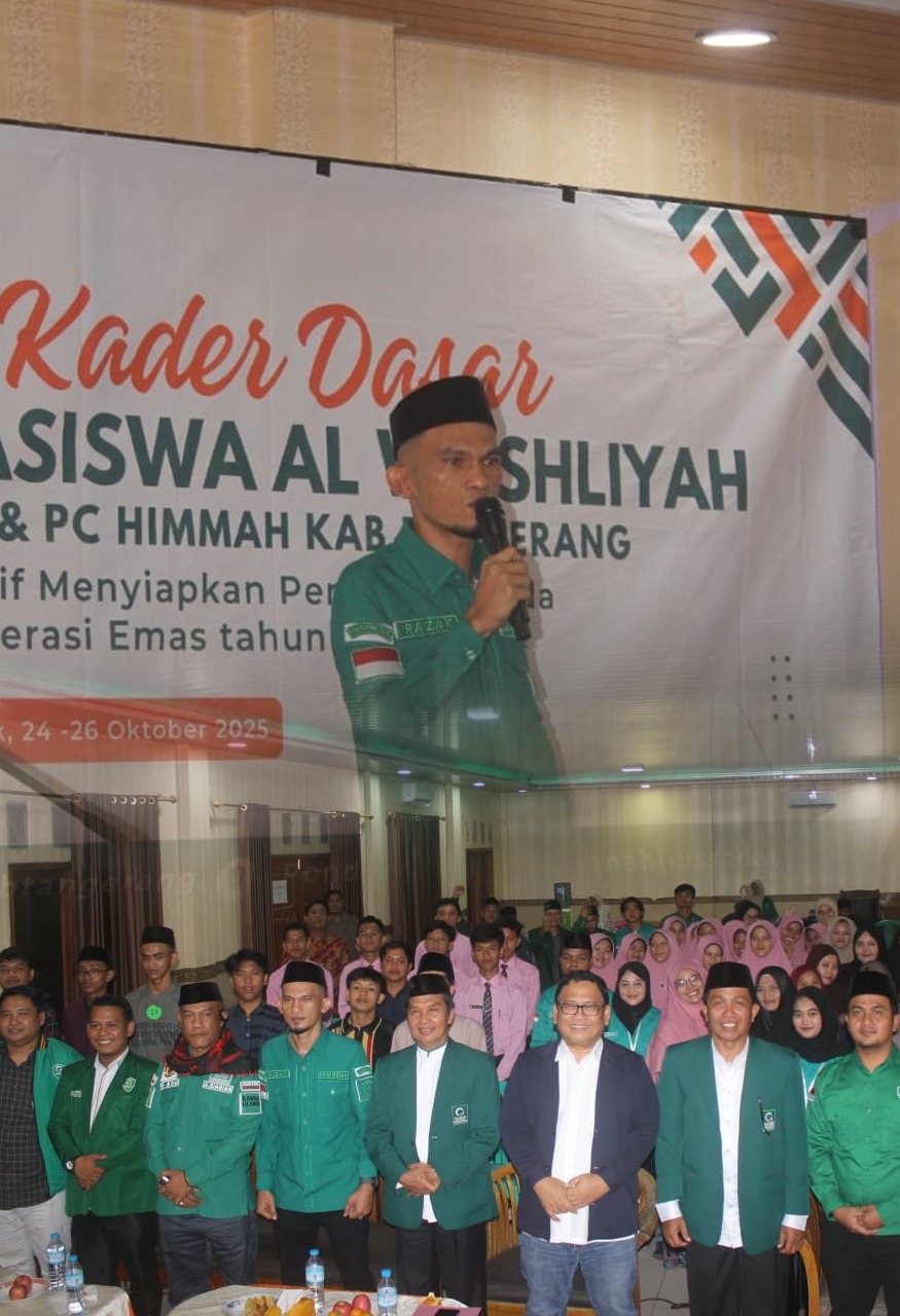 Buka LKD PW HIMMAH Banten, Ketum HIMMAH Ajak Kader Persiapkan Diri Sambut Indonesia Emas 2045