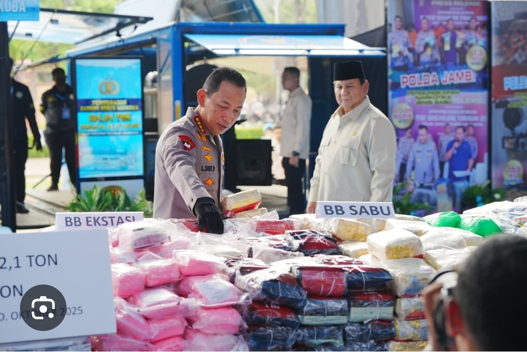 Musnahkan 214,8 Barbuk Narkoba, PP HIMMAH : Komitmen Polri Jalankan Asta Cita