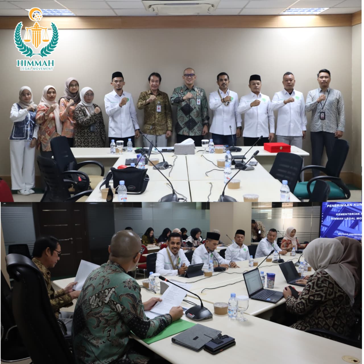 HIMMAH Legal Movement dan Kementerian Hukum Jajaki Kolaborasi Penguatan Pemahaman KUHP-KUHAP