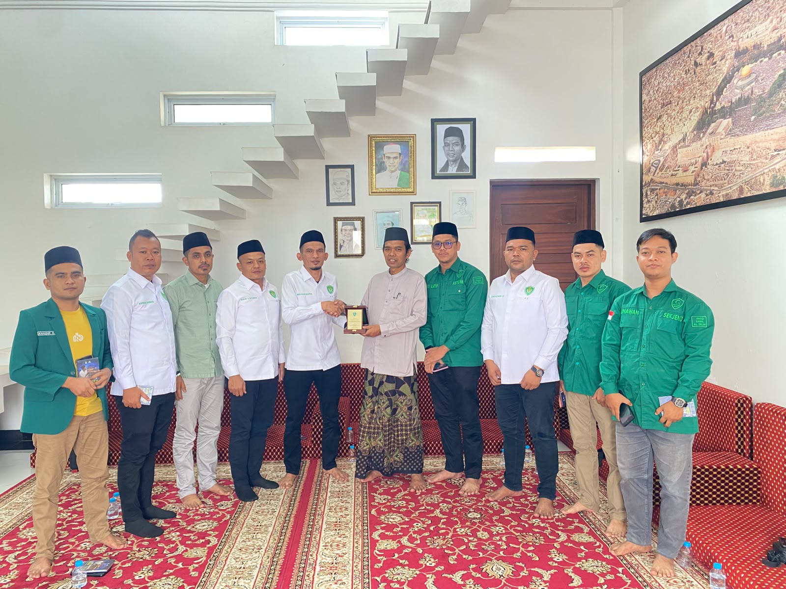 PP HIMMAH Menjemput Pituah dan Arahan di Kediaman Al Ustadz Prof. Dr. Abdul Somad LC.MA