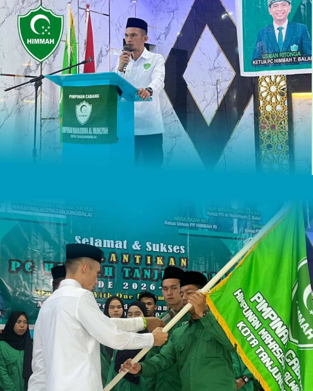 PC HIMMAH Tanjungbalai Resmi Dilantik, Ketum HIMMAH Instruksikan Kader Bantu Pemko Wujudkan Tanjungbalai Emas