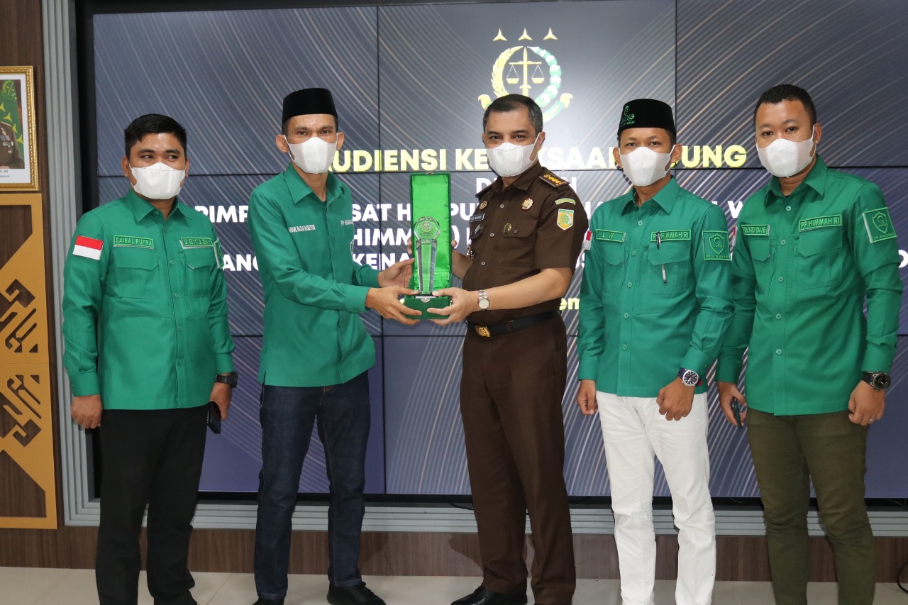 Bersinergi Tegakkan Hukum, Kejagung Terima Audiensi PP HIMMAH RI